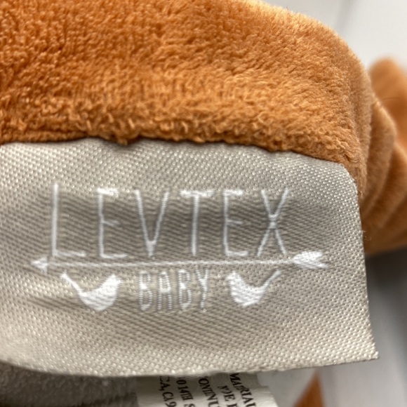 Levtex Baby Fox Plush Lovey Security Blanket Stuffed Animal Geometric Toy - Picture 5 of 10